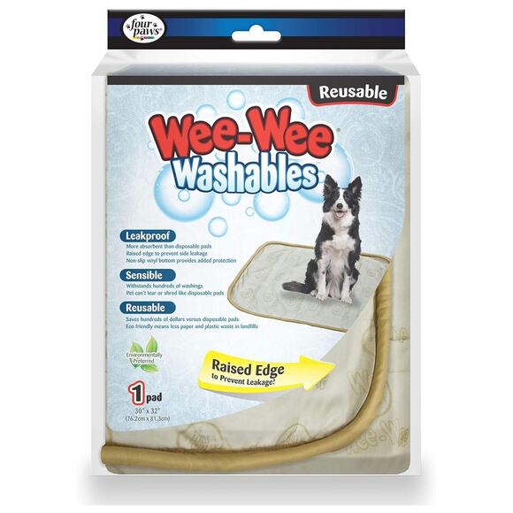Four Paws Wee-Wee Washable Puppy Pad 30 X 32 Inches (1 Count) - Picture 1 of 8